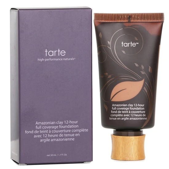 Tarte Cosmetics Amazonian Clay 12 Hour Full Coverage Foundation 48n Tan Deep Neutral