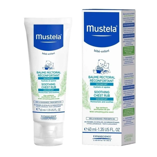 Mustela Soothing Chest Rub 40ml