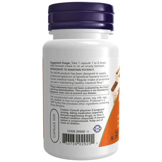 NOW Foods Acidophilus 4x6 60 Capsules