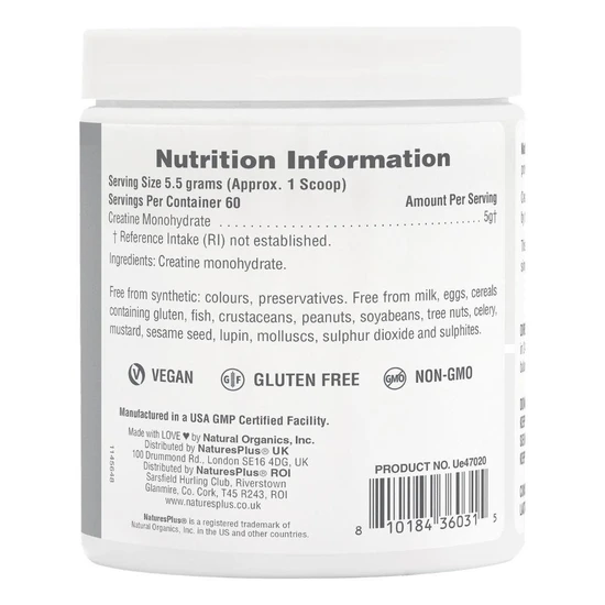 Nature's Plus Creatine Micro-Optimised Powder 330g