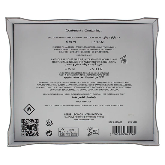 Lolita Lempicka Mon Premier Gift Set 50ml Eau De Parfum + 75ml Body Lotion