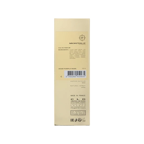 Montale Aoud Purple Rose Eau De Parfum 100ml