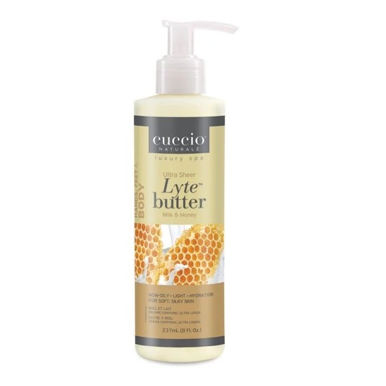 Cuccio White Limetta & Aloe Vera Lyte Body Butter 237ml