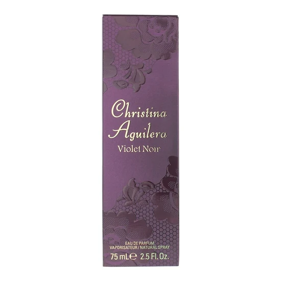 Christina Aguilera Violet Noir Eau De Parfum 75ml