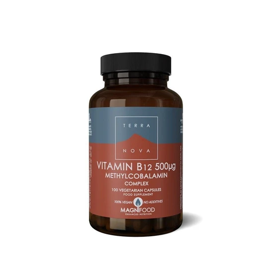 Terranova Vitamin B12 500ug Complex Vegicaps 100 Vegicaps