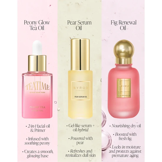 BYROE New York Peony Tea Glow Oil 30ml