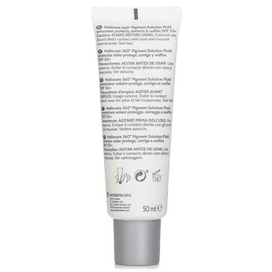 Heliocare 360 360 Pigment Solution Fluid SPF 50 50ml