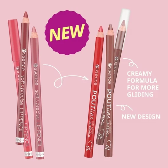 essence POUTline Soft Glide Lip Pencil 01 Like To Mauve It