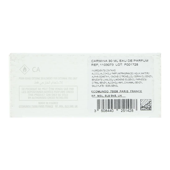 Creed Carmina Eau De Parfum 30ml