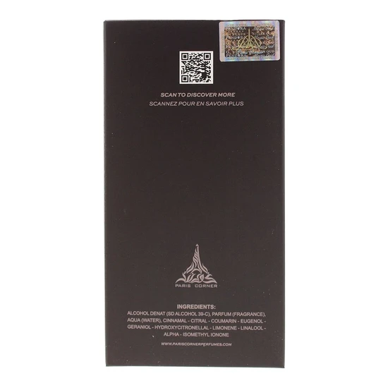 Paris Corner Eternal Coffee Eau De Parfum 85ml