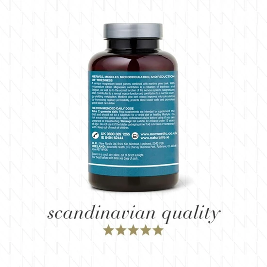 New Nordic Magic Magnesium Citrate Gummies 60 Gummies