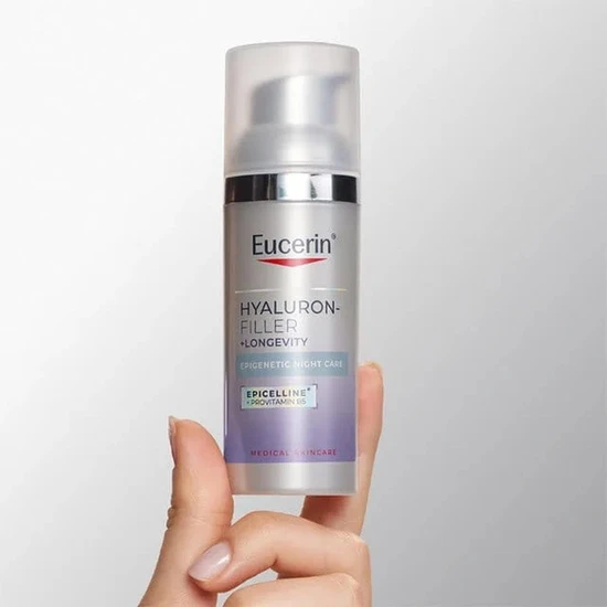 Eucerin Hyaluron-Filler + Longevity Epigenetic Anti-Ageing Night Cream 50ml
