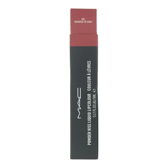 MAC Powder Kiss Liquid Lip Colour 991 Devoted To Chili
