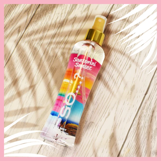 SO...? Santorini Sunset Body Mist 200ml