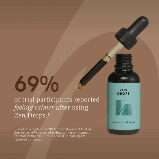 The Herbtender Organic Zen Drops 30ml