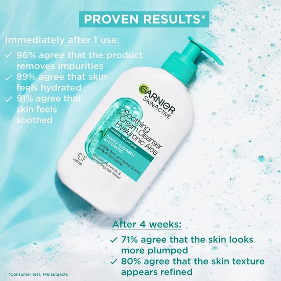 Garnier Soothing Hyaluronic Aloe Cream Cleanser 250ml