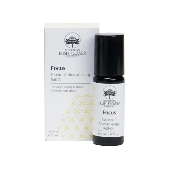 Australian Bush Flower Essences Focus Essence & Aromatherapy Roll-On 10ml
