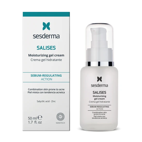 Sesderma Salises Moisturising Gel-Cream Acne-Prone Skin 50ml