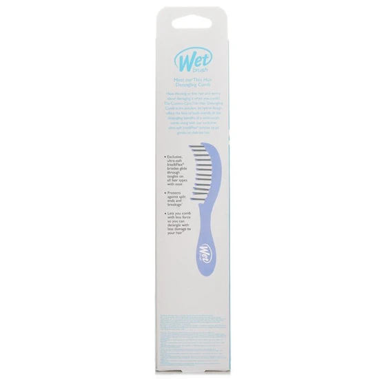 Wet Brush Custom Care Thin Detangling Comb 1pc