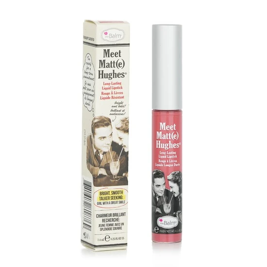 theBalm Meet Matte Hughes Long Lasting Liquid Lipstick Genuine 7.4ml