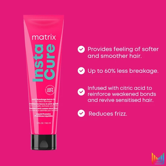 Matrix Instacure Anti Breakage Leave-In Cream With Heat Defence 150ml