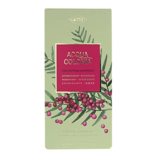 4711 Acqua Colonia Pink Pepper & Grapefruit Eau De Cologne 50ml