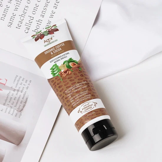 Agor Organic Coffee & Cocoa Body Wash 300ml