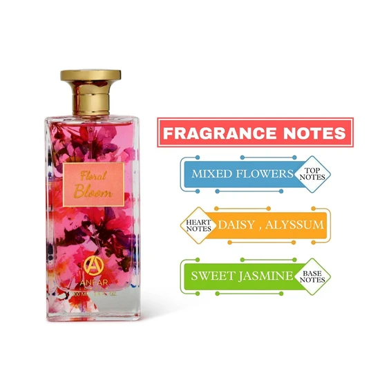 Anfar London Floral Bloom Eau De Parfum 100ml
