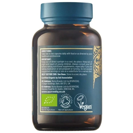 Ayurvediq Wellness Organic Moringa Capsules 60 Capsules