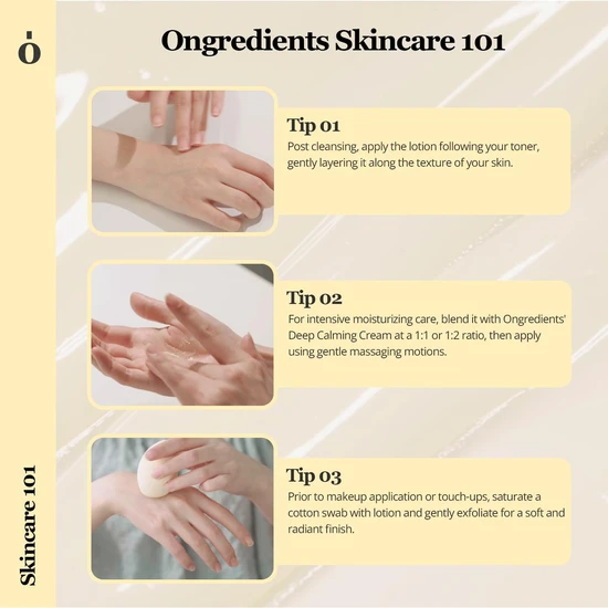 ONGREDIENTS Skin Barrier Calming Lotion EX 80ml
