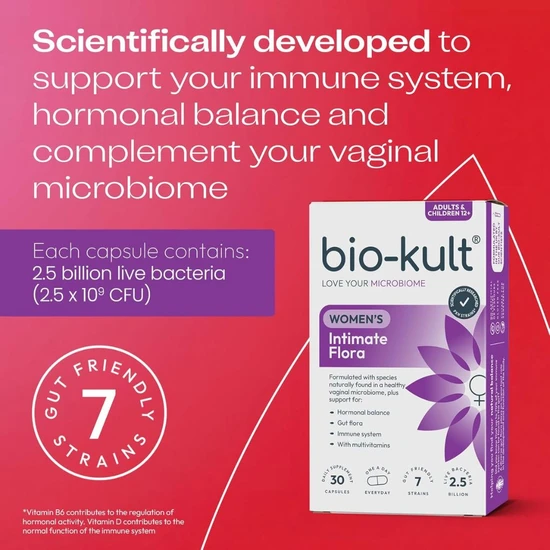 Bio-Kult Women's Intimate Flora Capsules 30 Capsules