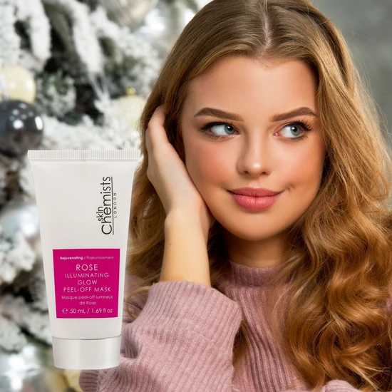 skinChemists Rose Illuminating Glow Peel-Off Mask 50ml