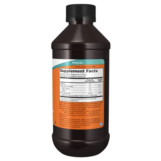 NOW Foods Liquid Iron 237ml