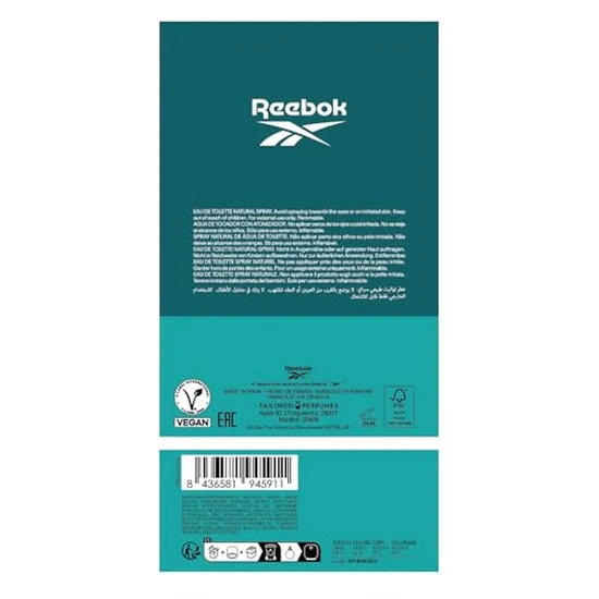 Reebok Cool Your Body Eau De Toilette 100ml