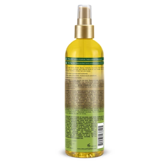 African Pride Olive Miracle Anti-Breakage Braid Sheen Spray 355ml