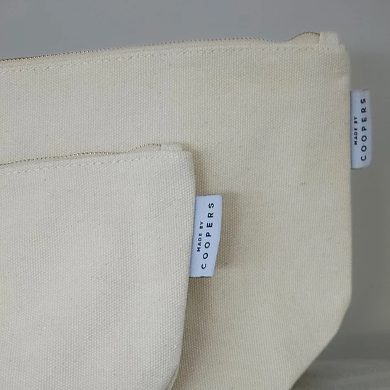 Made By Coopers Cotton Wash Bags Small