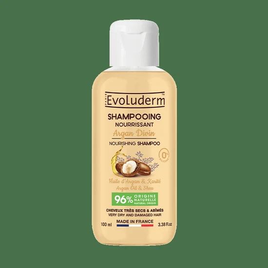 Evoluderm Argan Divin Nourishing Shampoo 100ml