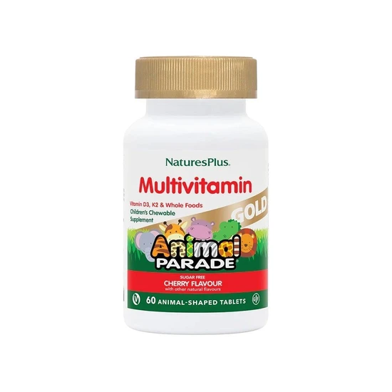 Nature's Plus Animal Parade Gold Chewable Multi Cherry Flavour 60