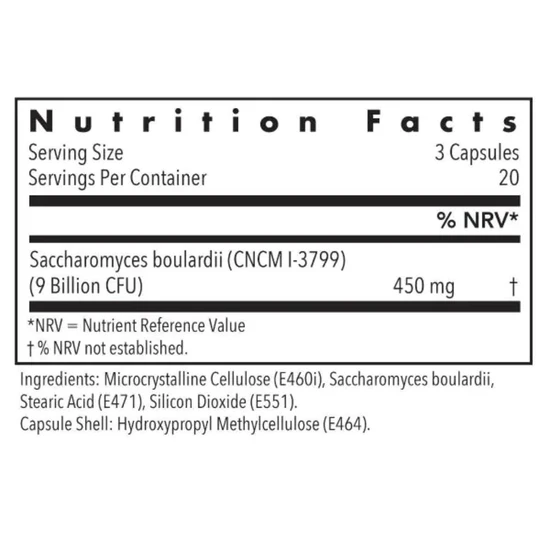 Allergy Research Group Essential-Biotic Saccharomyces Boulardii Capsules 60 Capsules