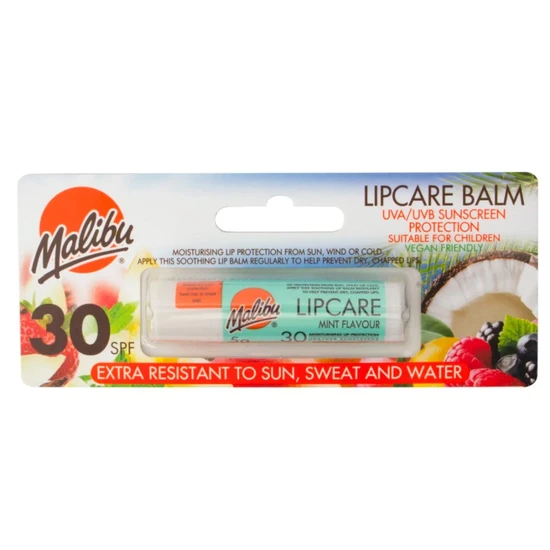Malibu Mint Flavour Lipcare Balm SPF 30 5g
