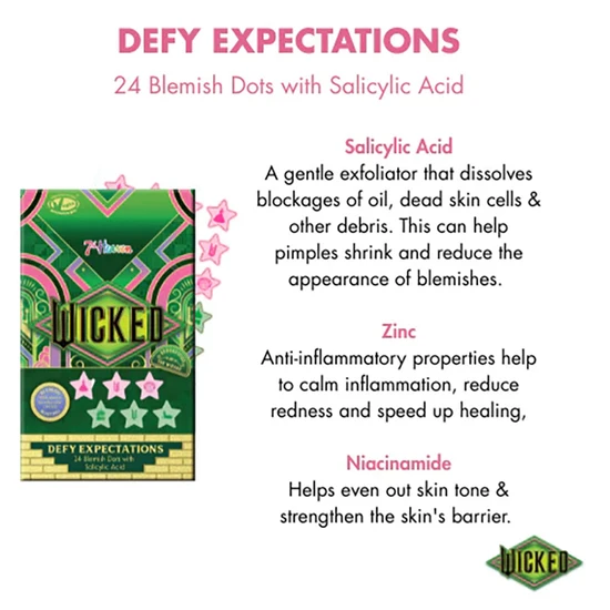7th Heaven Defy Expectations 24 Star Blemish Dots