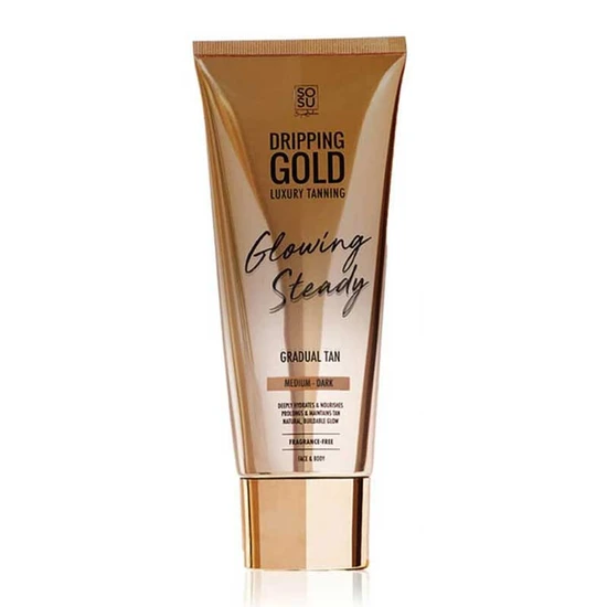 SOSU by SJ Dripping Gold Glowing Steady Gradual Tan Light-Medium