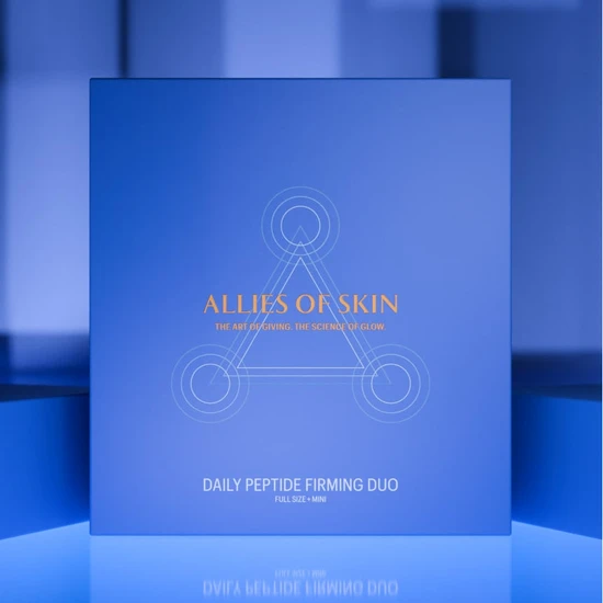 Allies of Skin Daily Firming Duo Face & Eye Peptides Kit