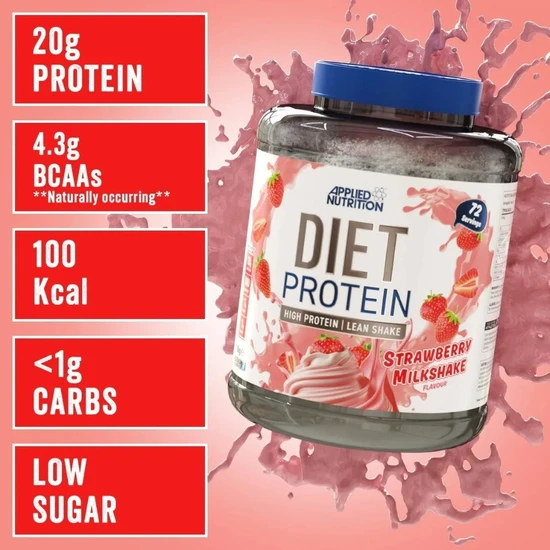 Applied Nutrition Diet Whey Banana Milkshake 1000g
