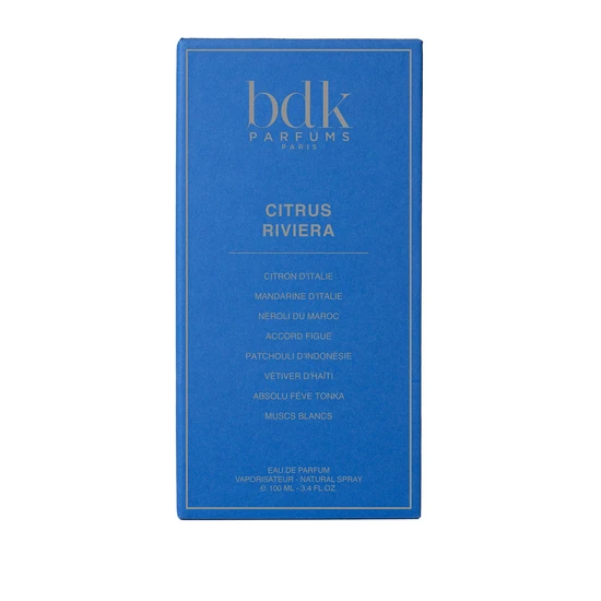 bdk Parfums Citrus Riviera Eau De Parfum 100ml