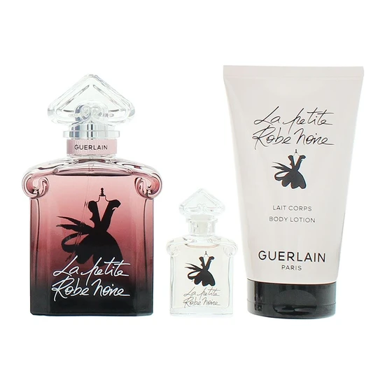 GUERLAIN La Petite Robe Noire Eau De Parfum Intense Gift Set Eau De Parfum 50ml + Body Lotion 75ml + Eau De Parfum 5ml