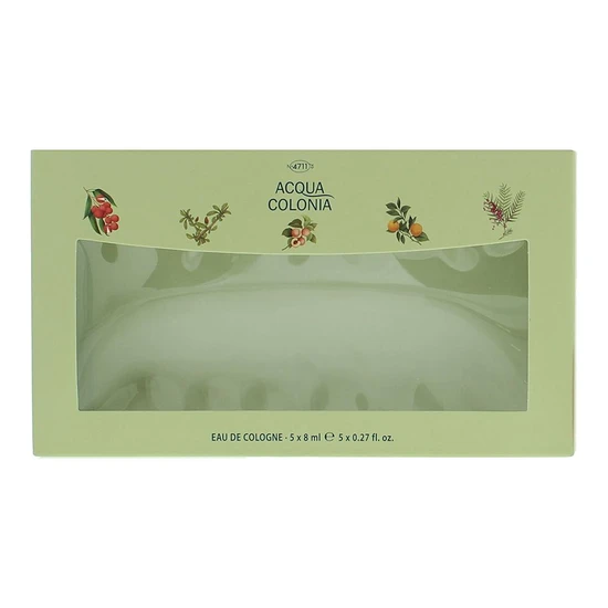 4711 Acqua Colonia Eau De Cologne Mini Gift Set 5 Piece 8ml