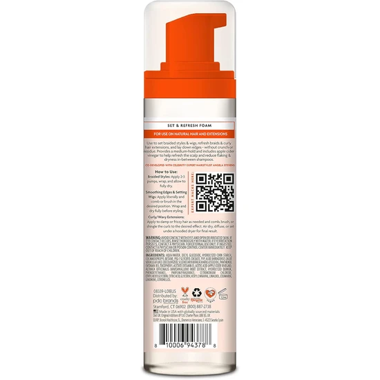 Cantu Protective Styles Set & Refresh Foam 237ml