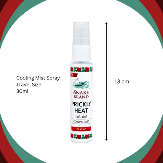 Snake Brand Cooling Mist Spray Classic 30ml