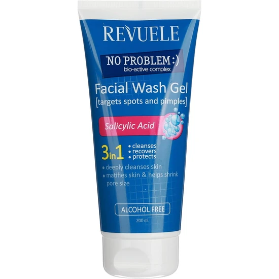 Revuele No Problem 3-In-1 Facial Wash Gel 200ml